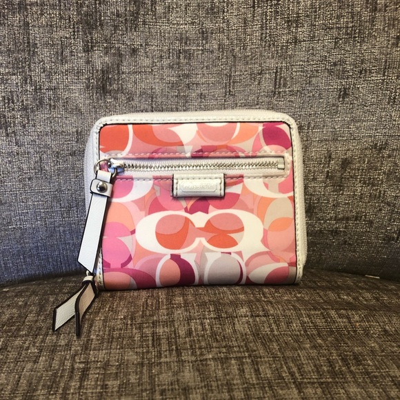 Daisy Kaleidoscope Coach Wallet